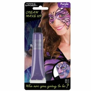 Crema de pintura facial Amscan 28 ml púrpura - Imagen 1 de 3