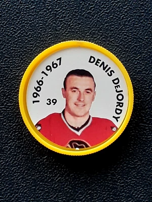 DENIS DeJORDY 1995-96 PARKHURST '66-67 COINS 95-96 NO 39          35811 - Image 1 of 2