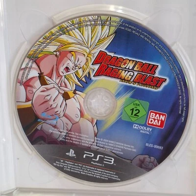 Dragon Ball Z  Raging Blast Playstation 3 Ps3 2009 Pal Disc Only Free Postage - Image 1 of 4