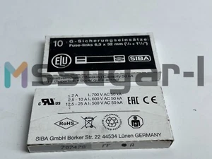 10pcs SIBA Fuse 195100 FF16A 7012540 FF 16A 500V New - Picture 1 of 6