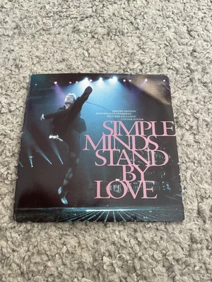Simple Minds - Stand By Love 7” Ltd Edition Black Vinyl Numbered Poster Envelope - Image 1 of 4
