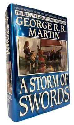 A STORM OF SWORDS by George R.R. Martin Bantam Books SIGNED 1st Ed-1st Print -LN - Image 1 of 4