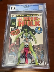 Savage She-Hulk #1 CGC 9.2 NM 1980 Marvel 1st Appearance & Origin of She-Hulk - Bild 1 von 9