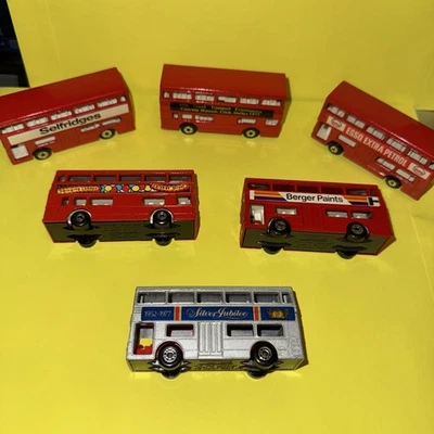 Lesney Matchbox MB17B  "The Londoner" Includes all 6 plus 2 boxes - Image 1 of 4