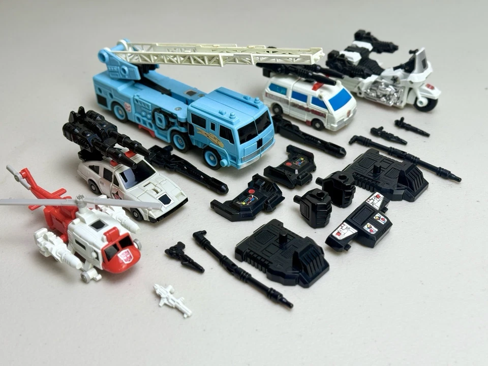 Defensor 100% Complete Vintage 1986 G1 Transformers Hasbro Protectobots Metal - Image 1 of 4