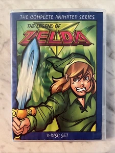 The Legend of Zelda - The Complete Animated Series (DVD, 2005) - ¡3 DISCOS COMO NUEVOS! - Imagen 1 de 6