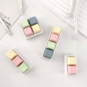 Key Button Finger Keyboard Keycap Clicker Toy New Fidget Keychain Adult - Picture 1 of 21