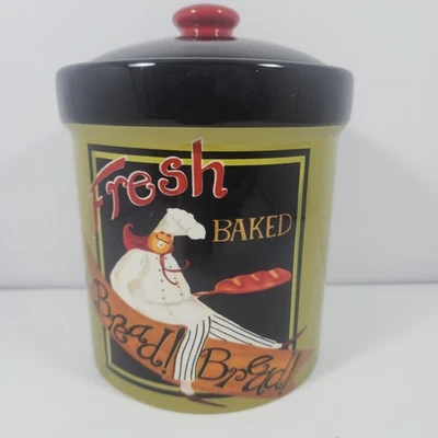 Certified International 48oz French Chef Bistro 1 Canister by Jennifer Garant - Image 1 of 4