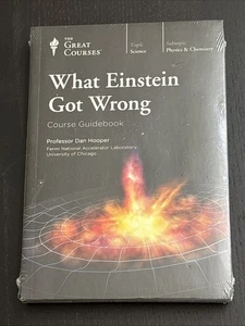The Great Courses - What Einstein Got Wrong DVD/Course Guidebook - New Sealed - Picture 1 of 8