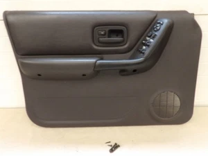 LH FRONT DRIVERS Interior Door Panel Power AGATE Gray 1997-2001 Jeep Cherokee XJ - Foto 1 di 8