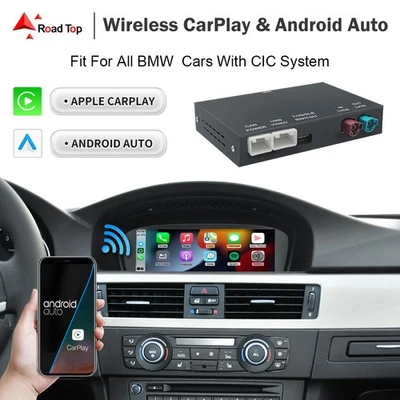 Wireless Smart CarPlay Module Interface For BMW E60 E61 E63 E64 E90 E91 E92 E93 - Image 1 of 4