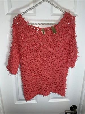 Suéter BKE (Hebilla) Tallas Pequeñas Tejido Abierto Calce Relajado Mezcla de Algodón Crochet Foto 1 de 4