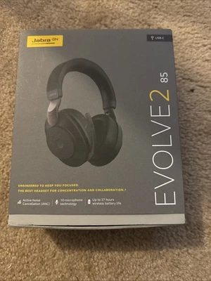 Jabra EVOLVE2 85, LINK380C MS Stereo Black , 28599-999-899 - Image 1 of 4