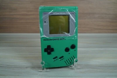 Nintendo DMG Game Boy - Nueva carcasa verde y pantalla de cristal - ¡PANTALLA PERFECTA FUNCIONA! Foto 1 de 4