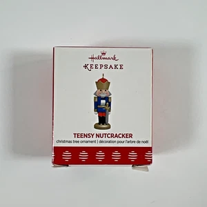 2017 Hallmark Teensy Nutcracker Christmas Tree Ornament Keepsake - New in Box - Picture 1 of 15
