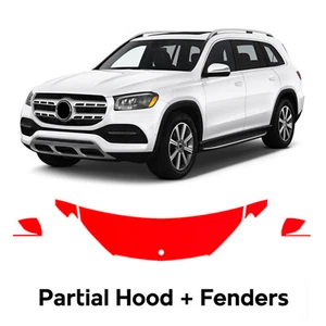 Hood Precut PPF Paint Protection Film For Mercedes Benz GLS 450 2020-2023 - Picture 1 of 8