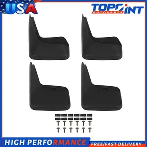 Fit For 11-16 Dodge Grand Caravan 11-19 Chrysler Town & Country Guard Mud Flaps - Picture 1 of 6