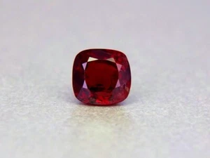 Shola Real 1.62 Ct Natural Red Spinel Very Rare From Tanzania - Picture 1 of 4