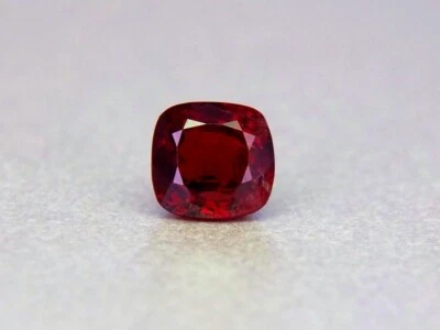 SHOLA Echt 1,62 Ct Natürlicher Rot Spinell Sehr Selten aus Tansania - Bild 1 von 4