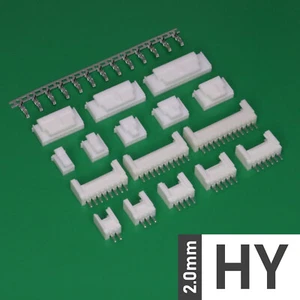 HY/PHB/SMH200 spina 2,0 mm + presa + crimps connettore 2-12 p B2W (stile YEONHO SMH200) - Foto 1 di 1