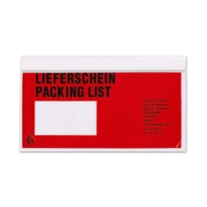 Delivery note bag/film bag DIN long accompanying paper bags self-adhesive - Picture 1 of 6