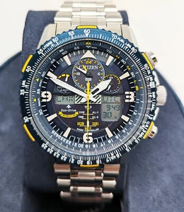 Citizen Skyhawk JY8078-52L Blue Promaster Angels A-T Eco-Drive Men's Watch - Picture 1 of 10