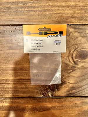 HPI Z243 E-Clip E3mm (10Pcs) for Savage Sprint Super Wheely King Vintage (MK363) - Image 1 of 2