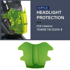 Protector de faros acrílico verde para Yamaha Tenere 700 XTZ 07 2019-2023 - Imagen 1 de 8
