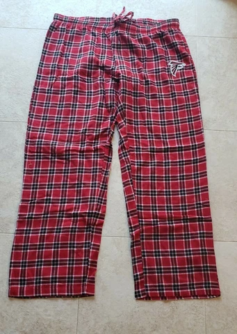 Atlanta Falcons Women's Plaid  Pajama XX-large New Cover