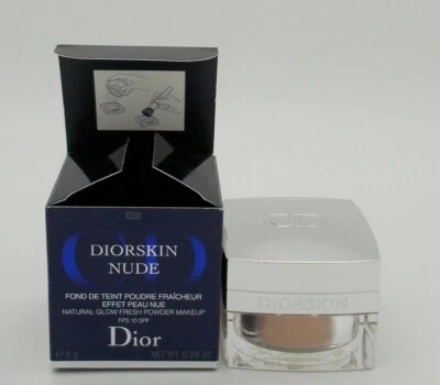DIORSKIN NUDE NATURAL GLOW FRESH POWDER MAKEUP SPF 10 #050 - 0.28oz NEW WITH BOX - Image 1 of 4