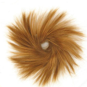 extension bollo en el cabello coletero rubio cobrizo 21/27 - Imagen 1 de 2