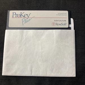 Vintage Computer Software ProKey Plus RoseSoft 505448 Commodore 64 Program - Picture 1 of 3