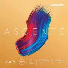 D'Addario A310 3/4m Medium Tension Ascente Violin String Set 3/4 Scale