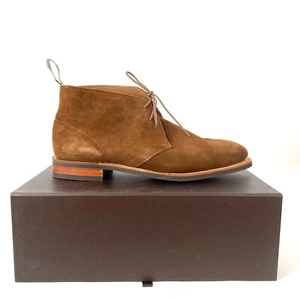 RM Williams Kingscliff Boots Mens AU/UK 9 US10 EU43.5 Cedar Suede Almond Toe New - Picture 1 of 12