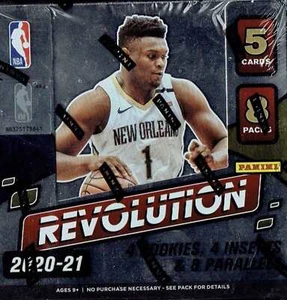 Panini NBA 2020-21 Revolution Hobby Basketball Card Box - Picture 1 of 2