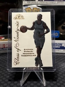 1996-97 Flair Showcase Class of '96 #14 Stephon Marbury Rookie Insert - Picture 1 of 2