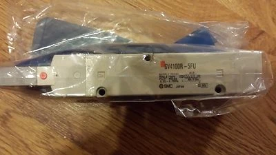 SMC SV4100R-5FU valve, dbl sol, SV4000 SOLENOID VALVE - Image 1 of 2