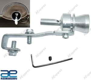 Turbo Type Sound Whistle Silencer Exhaust Silver For Suzuki Samurai SJ410 - Picture 1 of 9