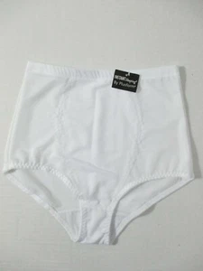 NEW INSTANT SHAPING BY PLUSFORM SHAPER BRIEF PANTIE PANTY WHITE #8622 SIZE LARGE - Picture 1 of 5