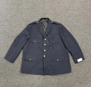 Flying Cross 4-Button Special 100% Wool Coat ~ S.F.P.D. Buttons ~ 56 REG - Picture 1 of 12