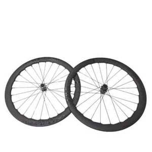 700c Full Carbon Road Bike Wheelset Tubless Clincher Disc Brake Ratchet 36T - Picture 1 of 9