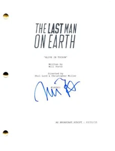 Will Forte Signed Autograph The Last Man on Earth Full Pilot Script Screenplay - Foto 1 di 4