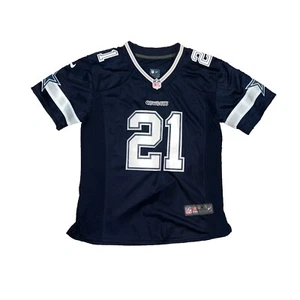 Maglia Nike On Field NFL Dallas Cowboys #21 Ezekiel Elliot uomo taglia M blu!!! - Foto 1 di 7