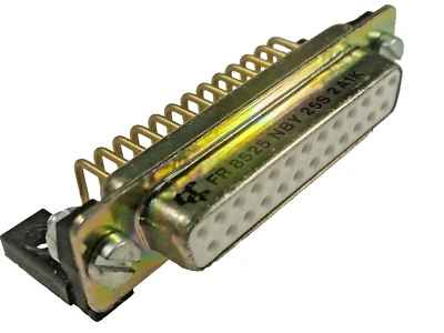 25-way D-Sub Female 90deg PCB-mount Connector, Gold-plated  -  x 2pcs - Image 1 of 4