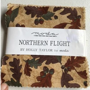 Moda "Northern Flight" 5" Quilting Squares By Holly Taylor - Picture 1 of 5