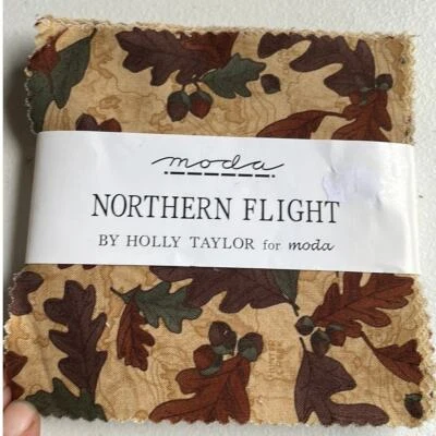 Moda "Northern Flight" 5" Quilting Squares By Holly Taylor - Image 1 of 4