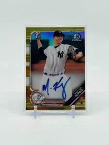 2019 Bowman Chrome Michael King Auto True Gold Refractor /50 High-Grade -RareCo - Picture 1 of 2