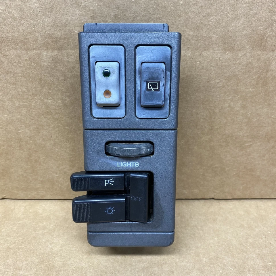 1988 - 1994 雪佛兰 S10 Blazer GMC 吉米前灯后雨刮灯开关 — 第 1/4 张图片