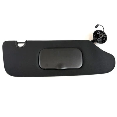 2008-2020 Dodge Grand Caravan Sun Visor Passenger Right Black Cloth OEM W/ Light - Image 1 of 3