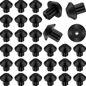 48 Pieces Rubber Grate Feet Rubber Foot Replacements Compatible with GE WB2K101 - Picture 1 of 12